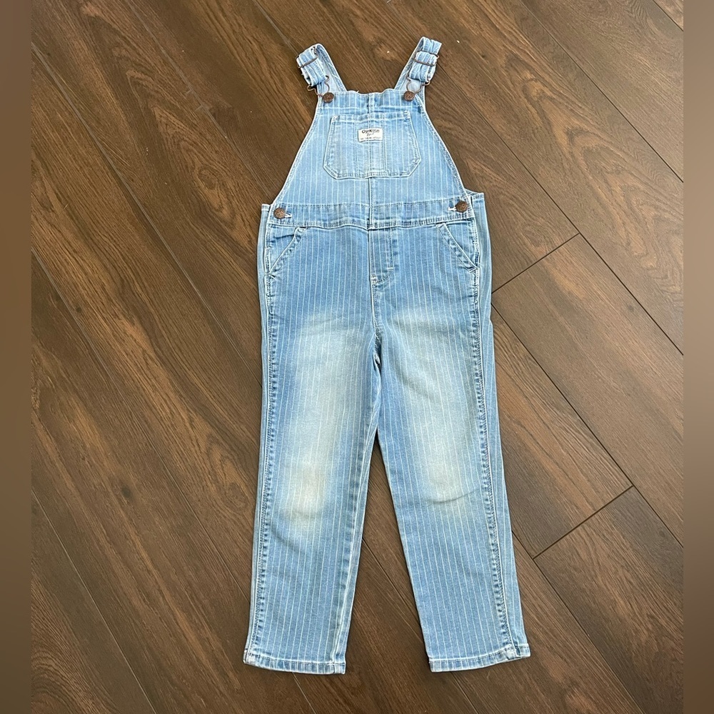Osh kosh hickory striped overalls